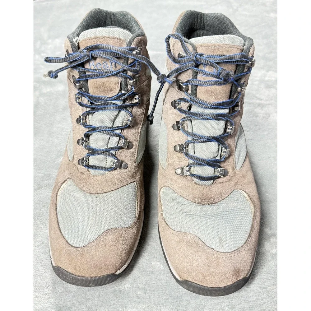 L.L. Bean Boots Mens Size 10.5 Brown Suede Winter Hiking Snow Ankle‎ Outdoor